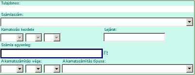 3.4.1.7. Visszautasított megbízások A Visszautasított megbízások menüpontban azok a megbízások vannak felsorolva, amelyek a számlavezető rendszerben hibásnak bizonyultak vagy törlésre kerültek.