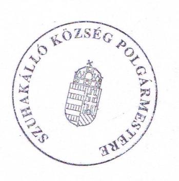 SZUHAKÁLLÓ KÖZSÉGI ÖNKORMÁNYZAT POLGÁRMESTERE Ikt. sz.: /2016/Sz. Az Önkormányzat Képviselő-testülete 2016. október 10-én (hétfőn) 8:00 órától rendkívüli nyílt ülést tart, amelyre ezúton meghívom.