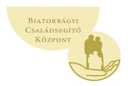 Biatorbágyi Családsegítő Központ és Gyermekjóléti Szolgálat 2051 Biatorbágy, Mester utca 2. Tel.: 06-23/ 534 590 Fax: 06-23/ 534 591 Mobil: 06-30/ 33-74 - 778 www.csaladsegito.biatorbagy.