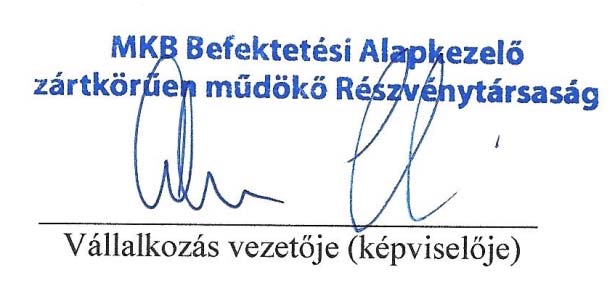 Üzleti Jelentés 2015. december 31. A befektetési alapkezelő működésében bekövetkezett változások Az Alapkezelő Igazgatóságának és Felügyelő Bizottságának összetétele változott.