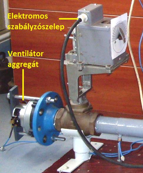 mechanika tengelyére egy mutatót szereltem, a mutató mögé pedig egy szögelmozdulást jelző skálát helyeztem el. 3.