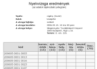 810 A VIZSGÁKHOZ KAPCSOLÓDÓ NYOMTATVÁNYOK KEZELÉSE A h ü öbö ő p u ú m h A h pcódó m: Íb b : ő ö / b ő mf ü ő : pu, dőp,h m, m ó (, ü h, ü, ód, cp,, f), f ú d dőd ó f ü h ő, m p ó ódh ó,h