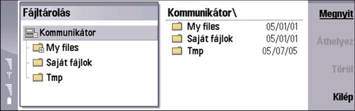 12. Fájlkezelő A Fájlkezelő alkalmazás segítségével a fájlok és mappák tartalmát és tulajdonságait kezelhetjük. Lépjünk a Pult > Iroda > Fájlkezelő alkalmazásba.