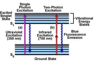 Több-foton gerjesztéses mikroszkópia - Alapelvek Nemlineáris
