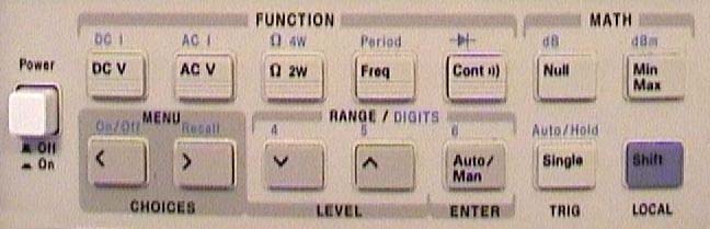 DMM - Basic functions Egyenkomponens DC: direct current AC: alternating current V: volt (!