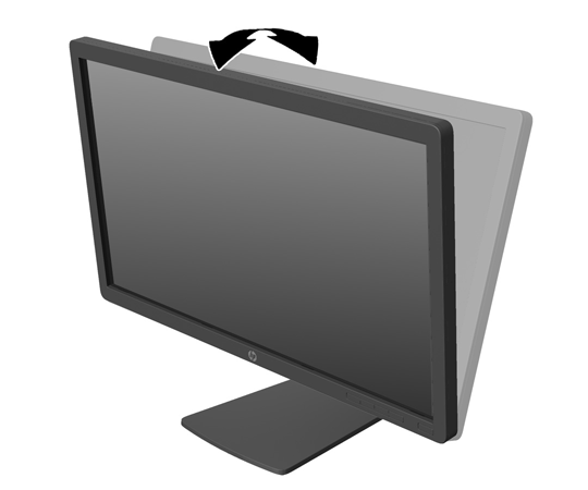Kezelőszerv Funkció Ha a képernyőn megjelenő menü nem aktív, a gomb megnyomásával aktiválhatja a bemenet gombot, amely kiválasztja a megfelelő bemeneti videojelet (VGI, DVI vagy DisplayPort).