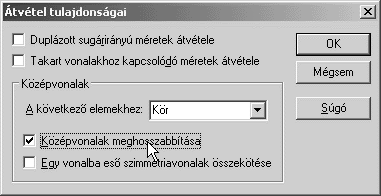 Kattintsunk a metszeten, és a megfelelő méretek megjelennek a modellről. A méretek megjelenése a monitoron némileg különbözhet az ábrán láthatótól. 30.