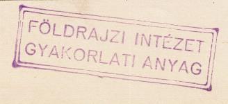 Cholnoky Jenő 1905-től kiépíti az intézeti térképtárat katalógus nem maradt hátra, hatalmas, mai térképeink 95%-a (kb.