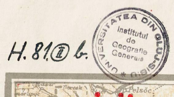 Ferdinánd TE 1920 1940 FJTE 1940 1944 Ferdinánd Egyetem átvette, bővítette (ma 100 térkép két