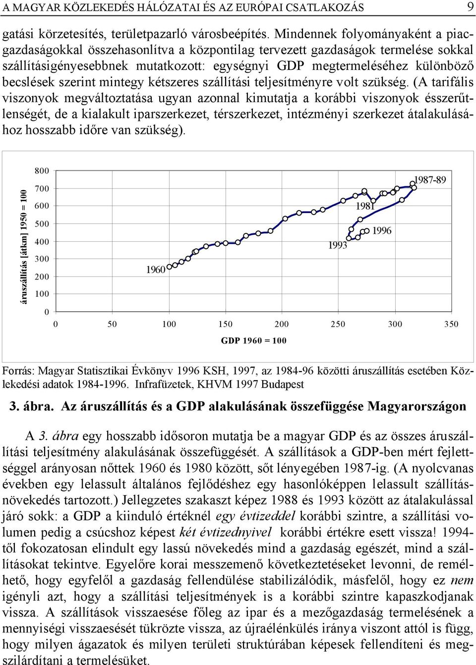 szerint mintegy kétszeres szállítási teljesítményre volt szükség.