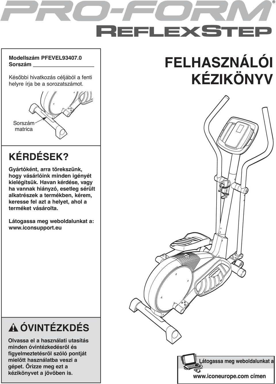 Havan kérdése, vagy ha vannak hiányzó, esetleg sérült alkatrészek a termékben, kérem, keresse fel azt a helyet, ahol a terméket vásárolta.