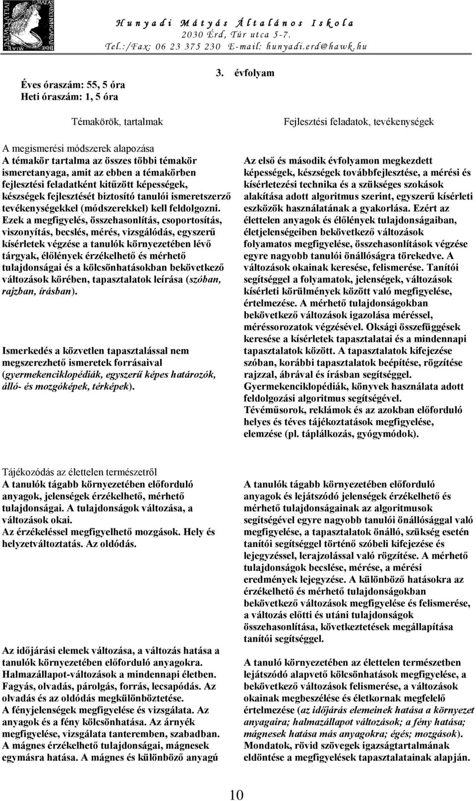 készségek fejlesztését biztosító tanulói ismeretszerző tevékenységekkel (módszerekkel) kell feldolgozni.