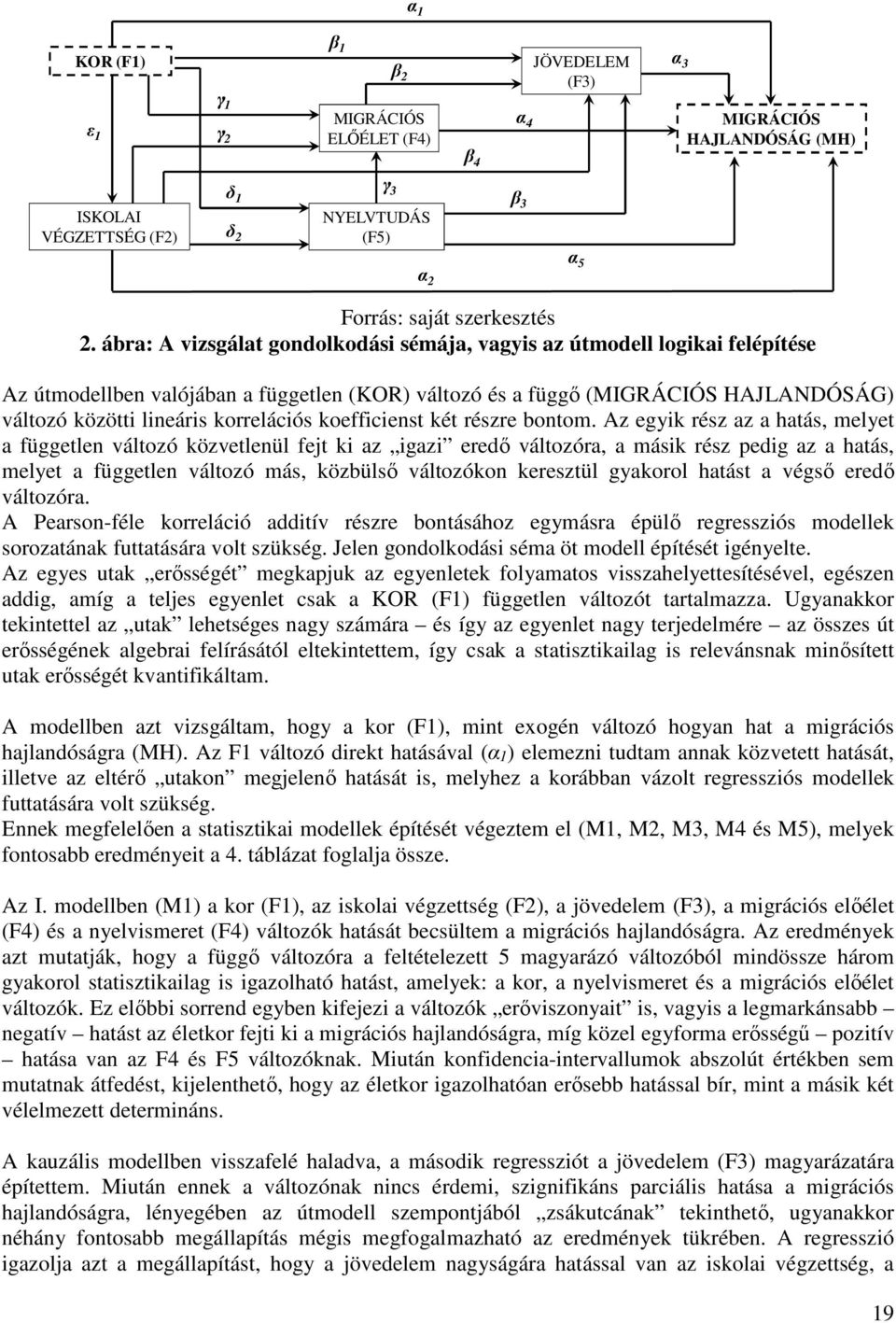 korrelációs koefficienst két részre bontom.