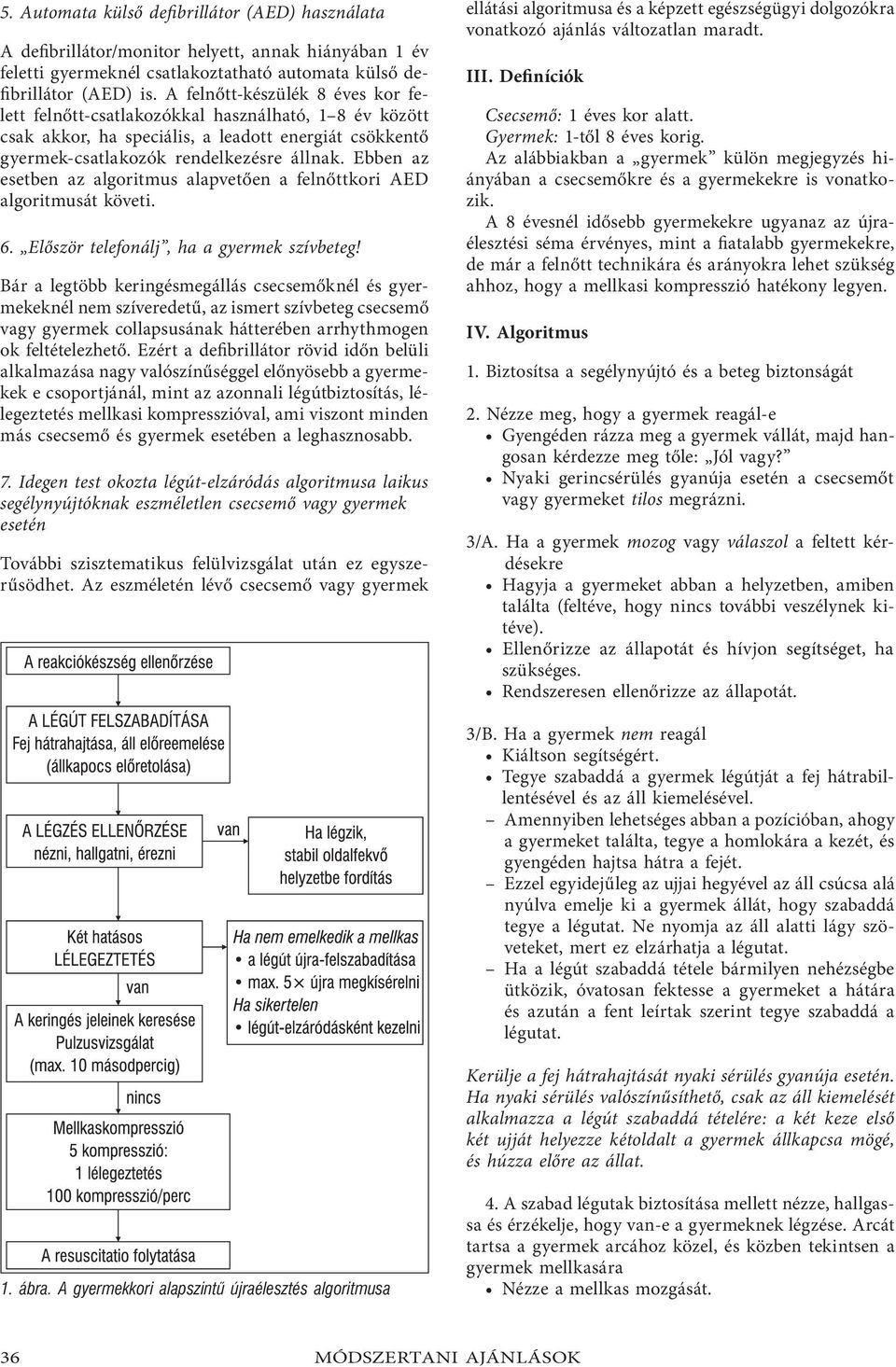 Ebben az esetben az algoritmus alapvetően a felnőttkori AED algoritmusát követi. 6. Először telefonálj, ha a gyermek szívbeteg!