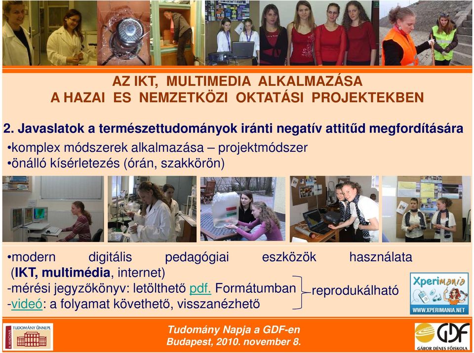 digitális pedagógiai eszközök használata (IKT, multimédia, internet) -mérési