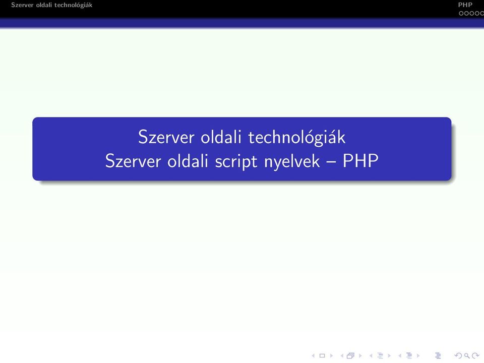 script nyelvek