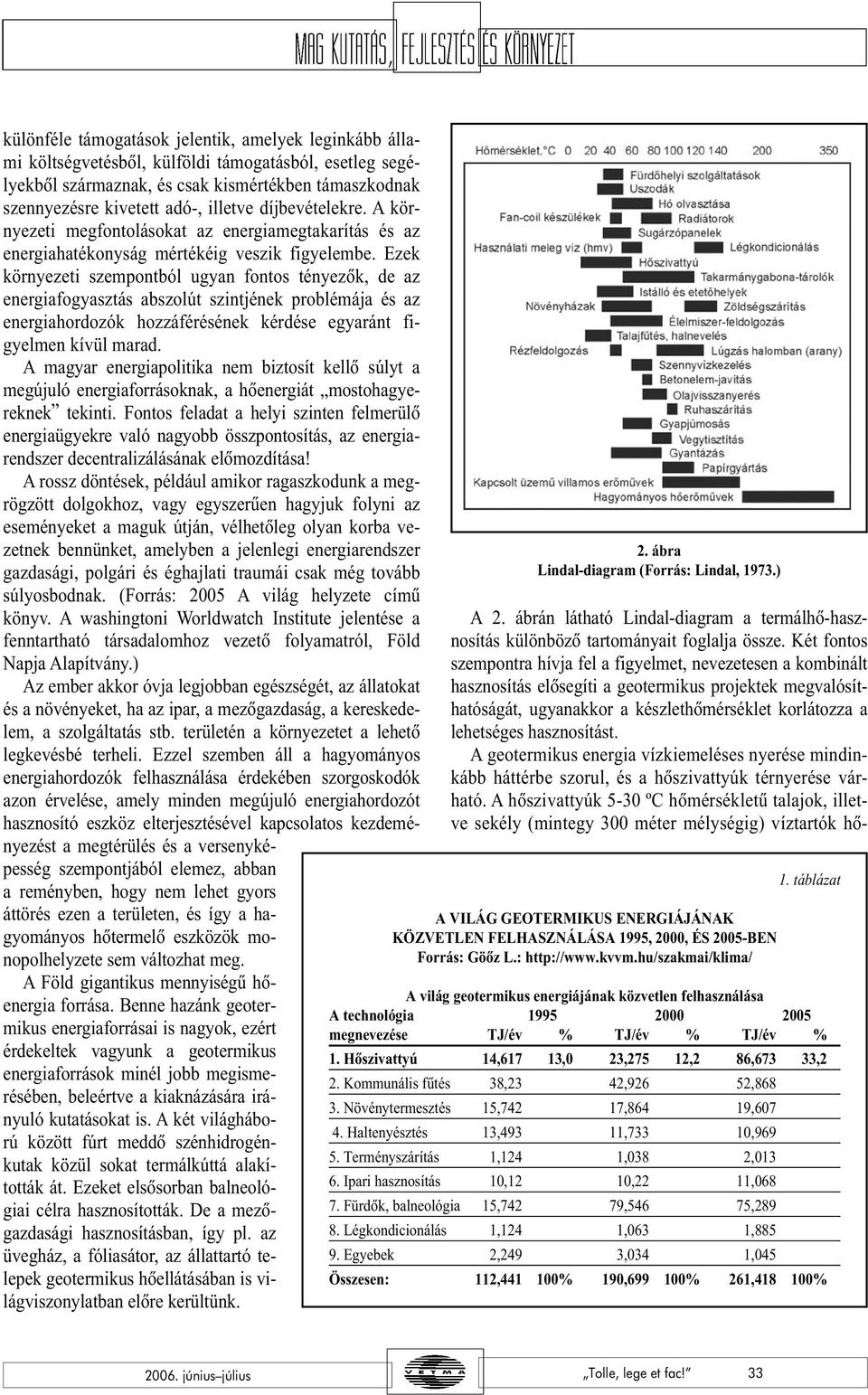 Ezek környezeti szempontból ugyan fontos tényezõk, de az energiafogyasztás abszolút szintjének problémája és az energiahordozók hozzáférésének kérdése egyaránt figyelmen kívül marad.