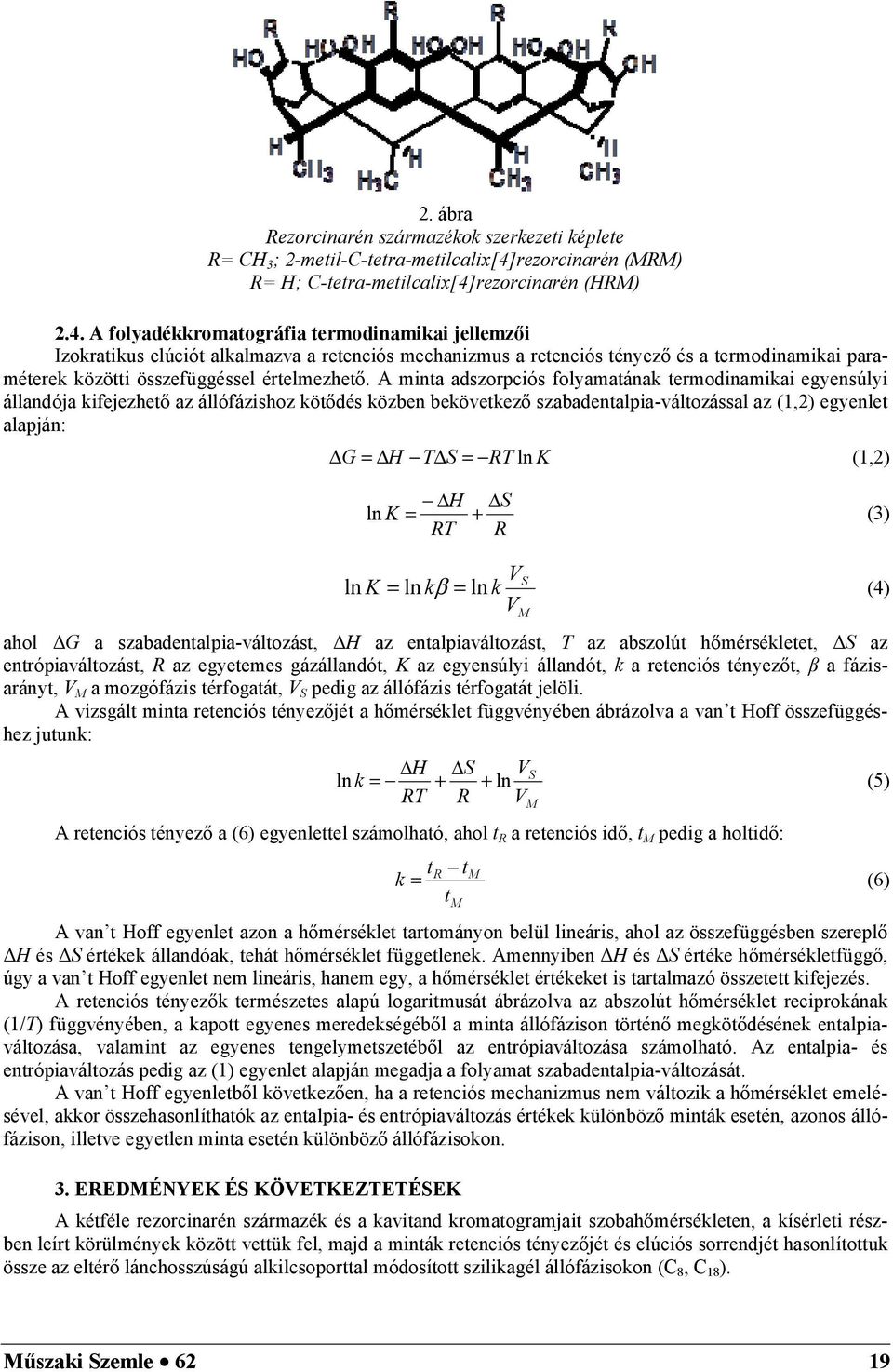 rezorcinarén (HRM) 2.4.