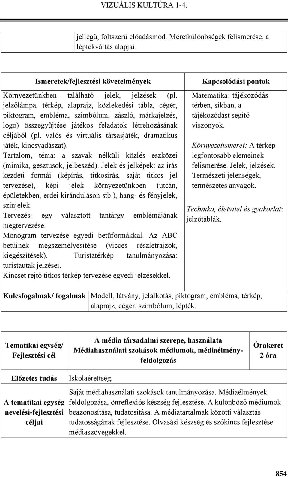 valós és virtuális társasjáték, dramatikus játék, kincsvadászat). Tartalom, téma: a szavak nélküli közlés eszközei (mimika, gesztusok, jelbeszéd).