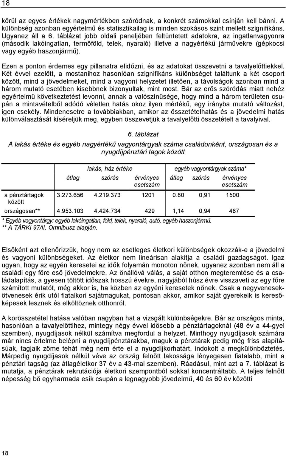 táblázat jobb oldali paneljében feltüntetett adatokra, az ingatlanvagyonra (második lakóingatlan, termőföld, telek, nyaraló) illetve a nagyértékű járművekre (gépkocsi vagy egyéb haszonjármű).