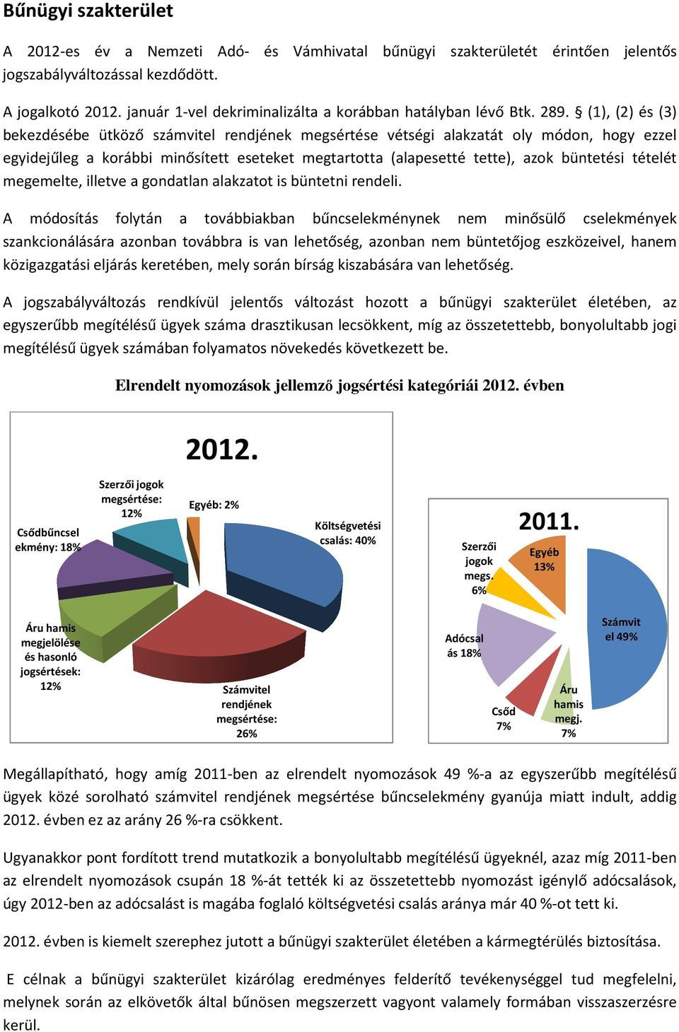 (1), (2) és (3) bekezdésébe ütköző számvitel rendjének megsértése vétségi alakzatát oly módon, hogy ezzel egyidejűleg a korábbi minősített eseteket megtartotta (alapesetté tette), azok büntetési