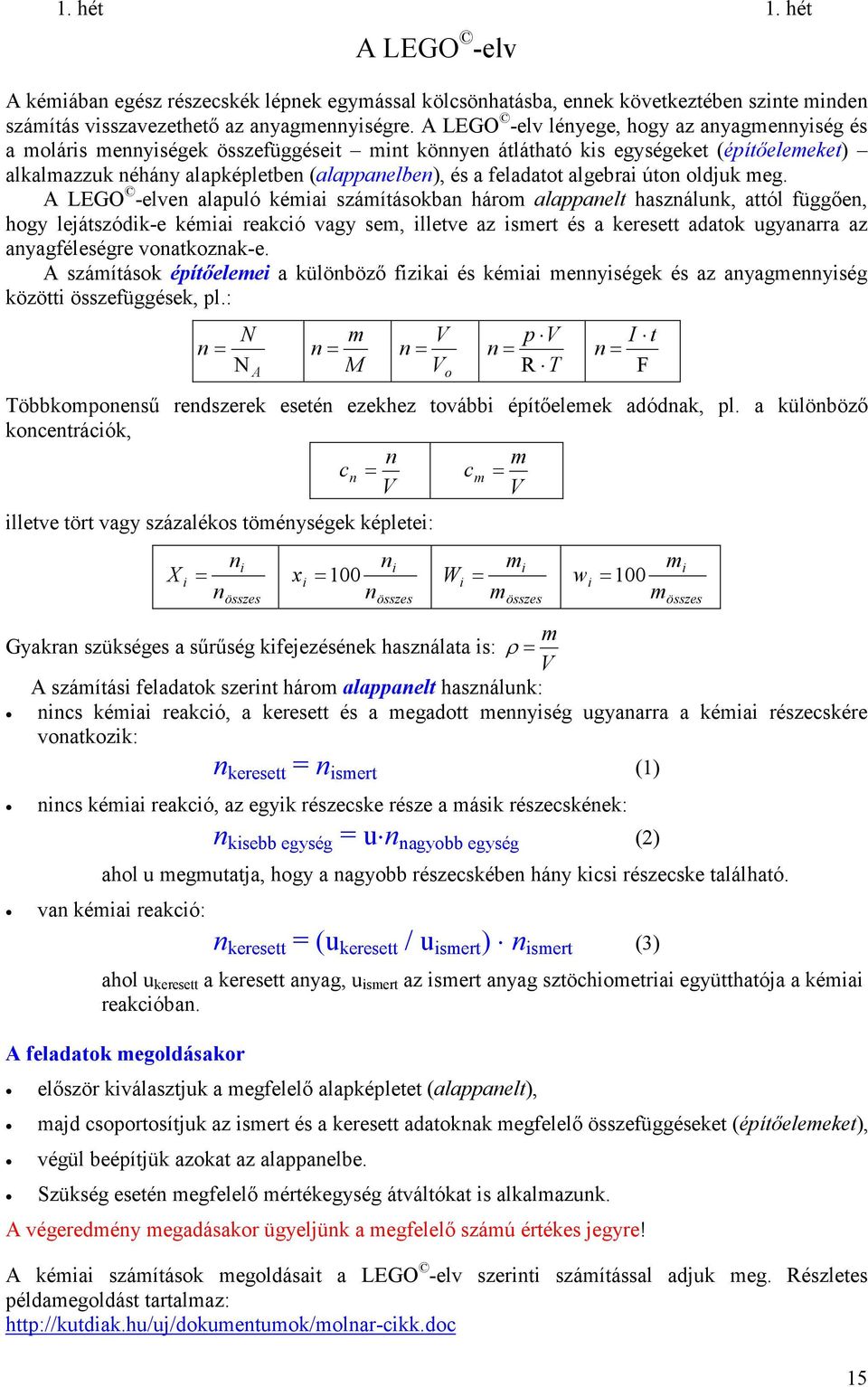 algebrai úton oldjuk eg.