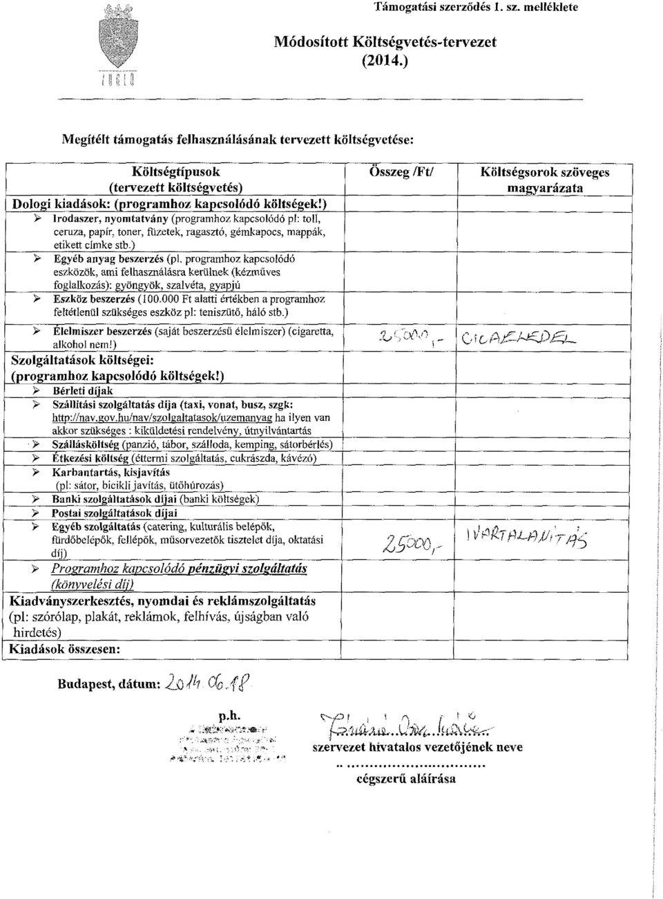 ) > Irodaszer, nyomtatvány (programhoz kapcsolódó pl: toll, ceruza, papír, toner, füzetek, ragasztó, gémkapocs, mappák, etikett címke stb.) > Egyéb anyag beszerzés (pl.