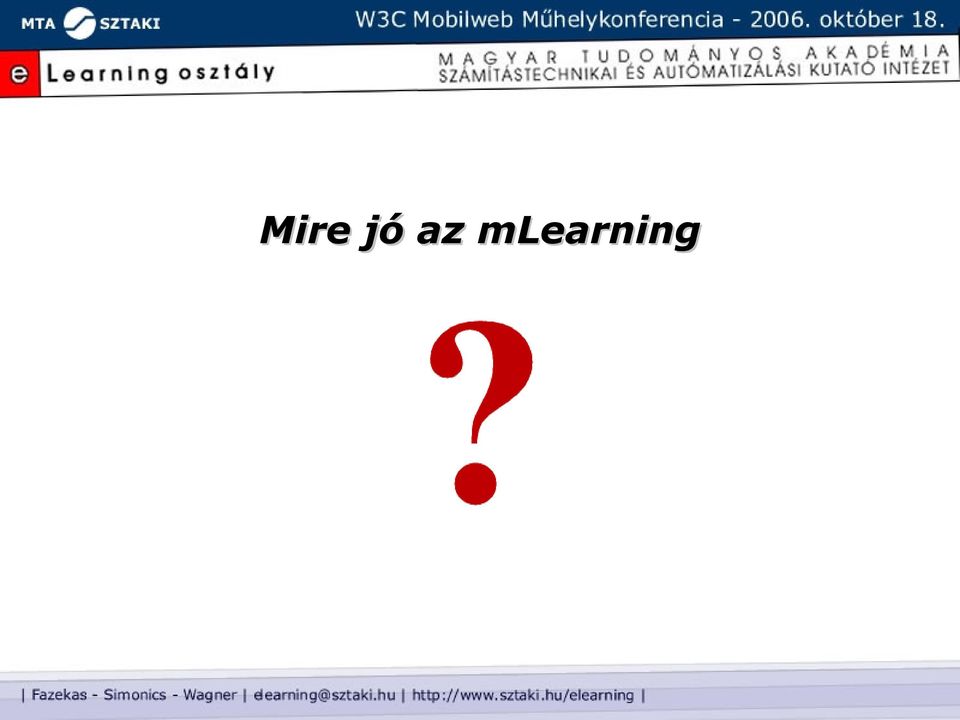 mlearning