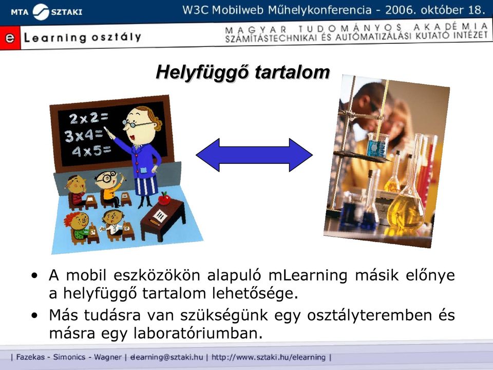 tartalom lehetősége.