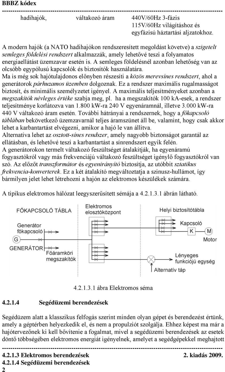 BBBZ kódex Elektromos berendezések - PDF Free Download