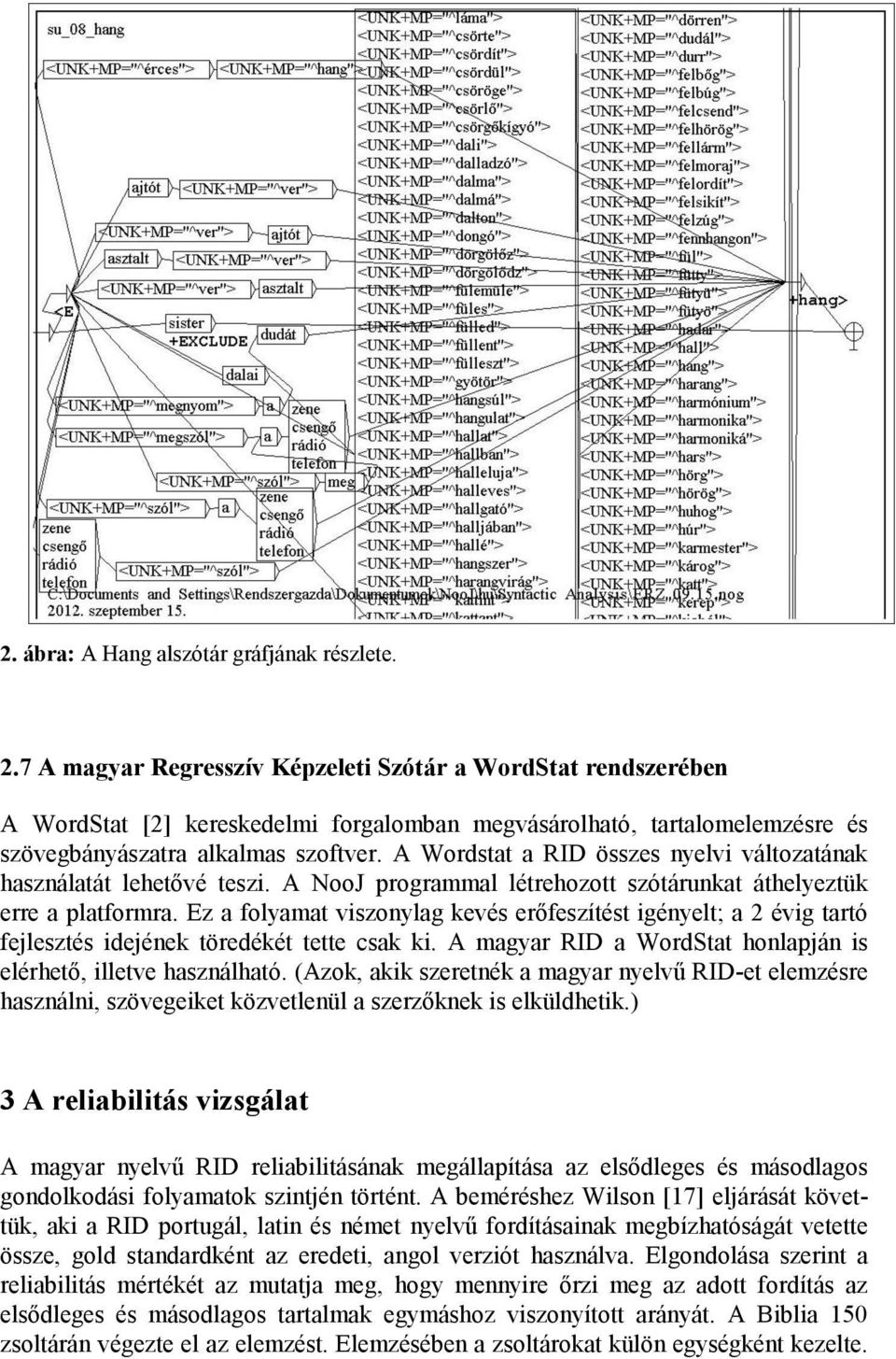 A Wordstat a RID összes nyelvi változatának használatát lehetővé teszi. A NooJ programmal létrehozott szótárunkat áthelyeztük erre a platformra.