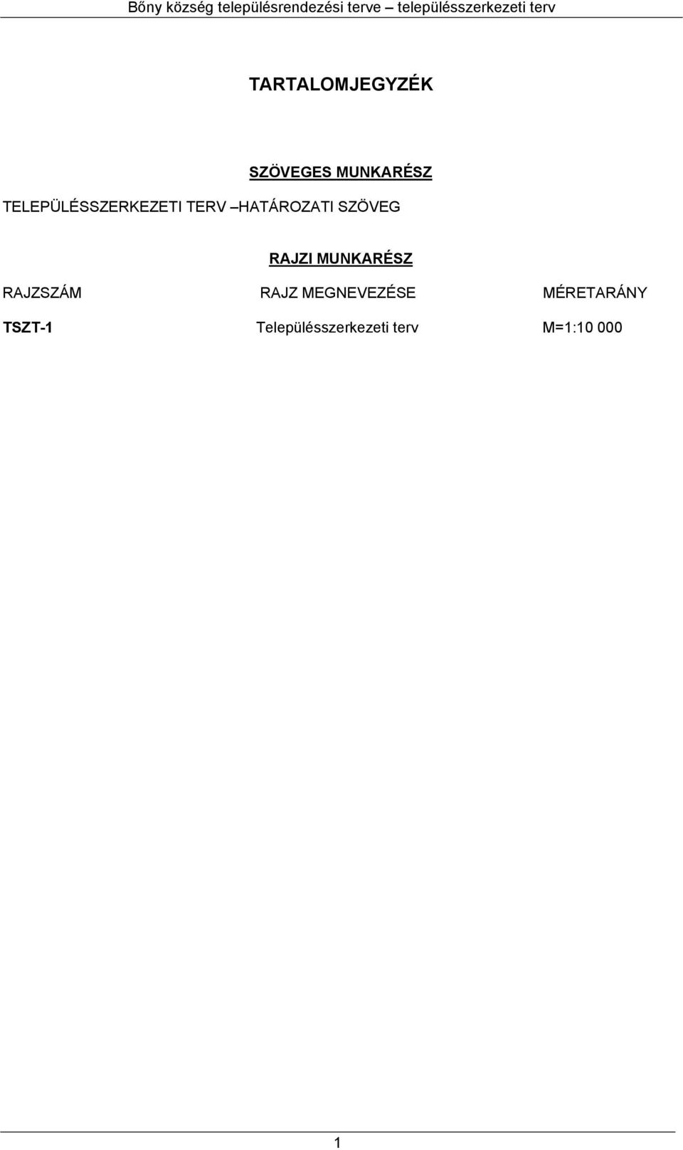 RAJZI MUNKARÉSZ RAJZSZÁM RAJZ MEGNEVEZÉSE