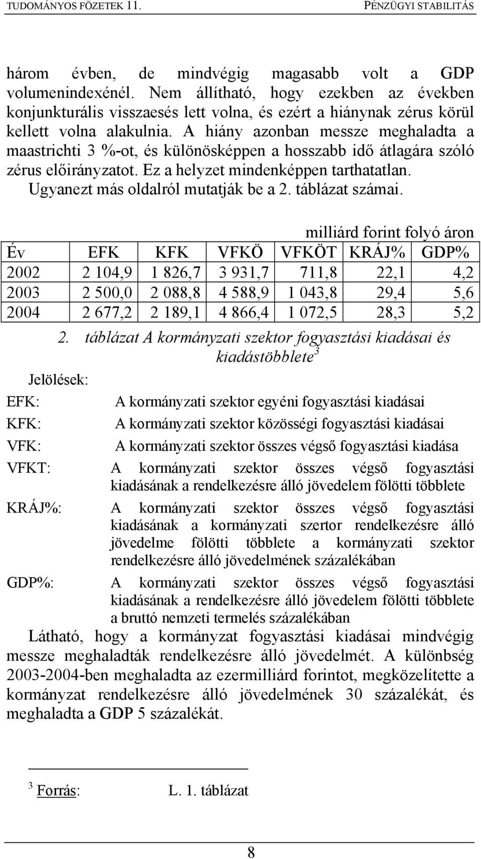 Ugyanezt más oldalról mutatják be a 2. táblázat számai.