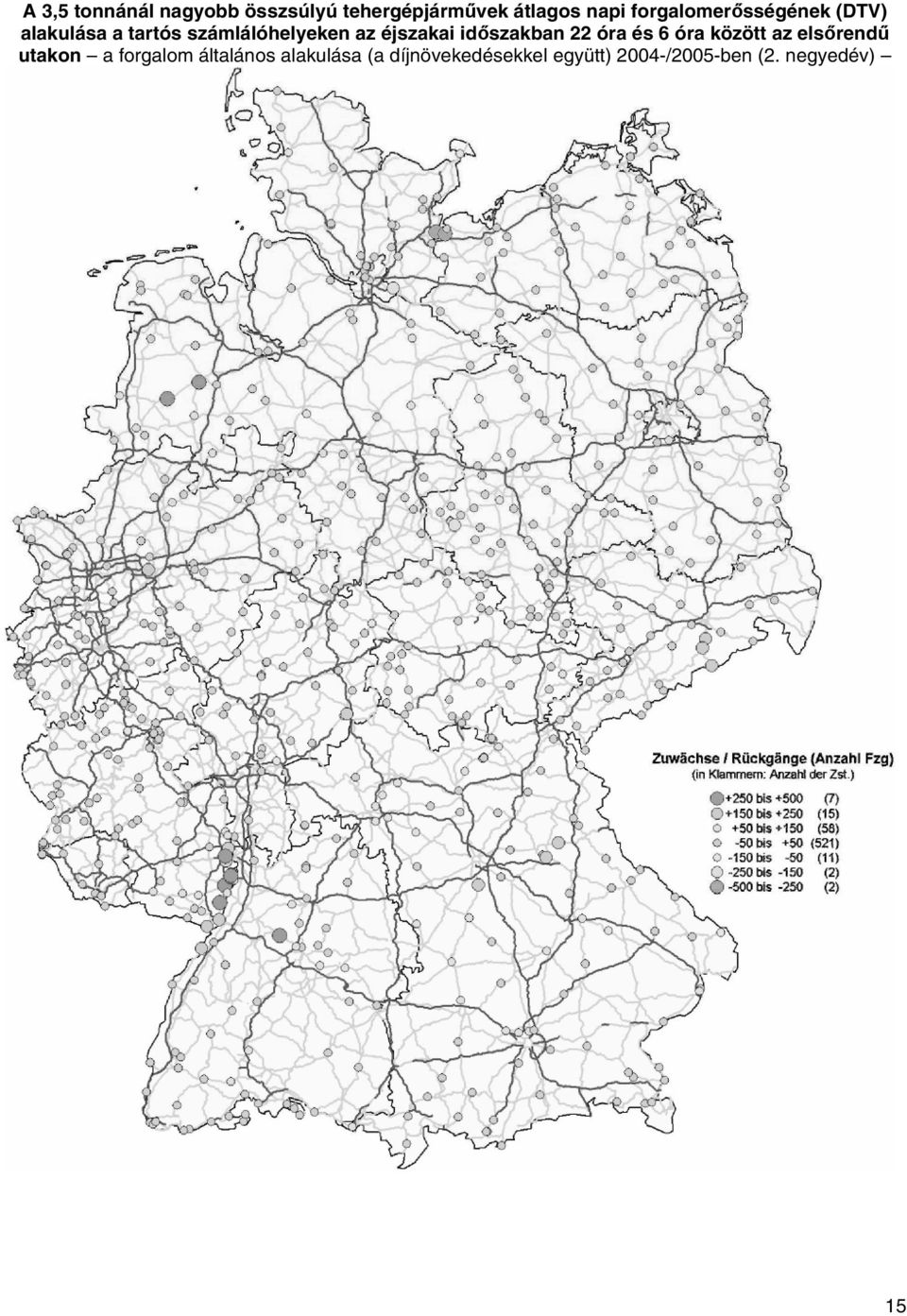 éjszakai időszakban 22 óra és 6 óra között az elsőrendű utakon a