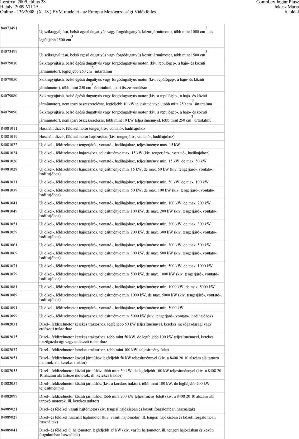 repülőgép-, a hajó- és közúti járműmotor), legfeljebb 250 cm 3 űrtartalmú 84079050 Szikragyújtású, belső égésű dugattyús vagy forgódugattyús motor (kiv.