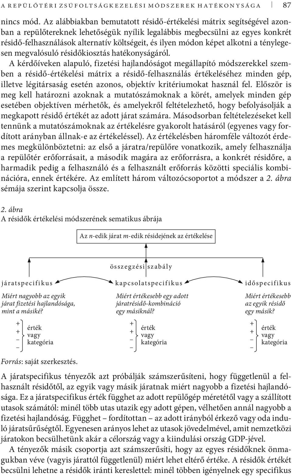 a ténylegesen megvalósuló résdőosztás hatéonyságáról.