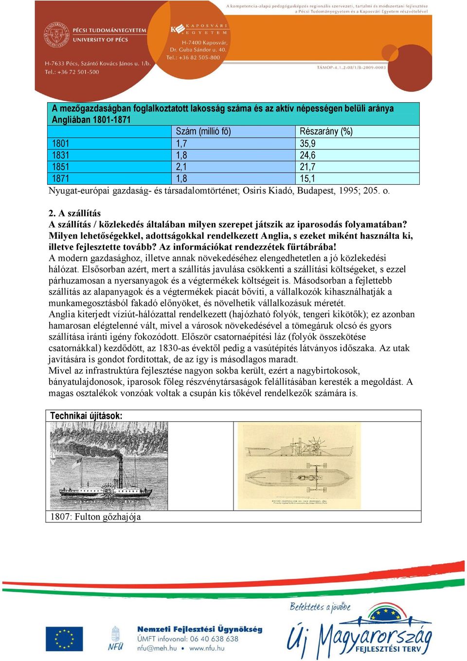 Milyen lehetőségekkel, adottságokkal rendelkezett Anglia, s ezeket miként használta ki, illetve fejlesztette tovább? Az információkat rendezzétek fürtábrába!