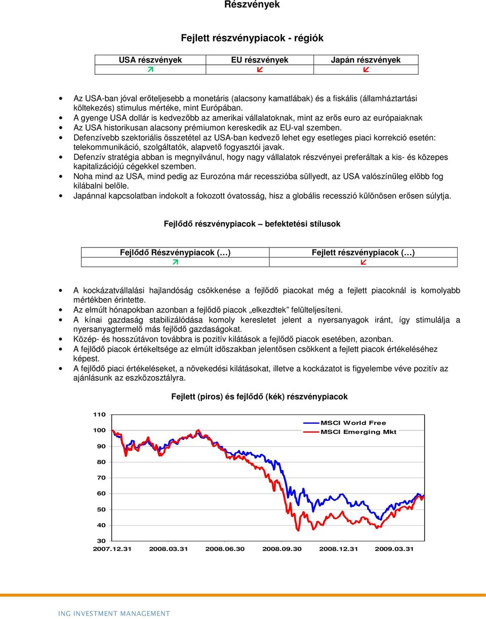 Defenzívebb szektoriális összetétel az USA-ban kedvező lehet egy esetleges piaci korrekció esetén: telekommunikáció, szolgáltatók, alapvető fogyasztói javak.