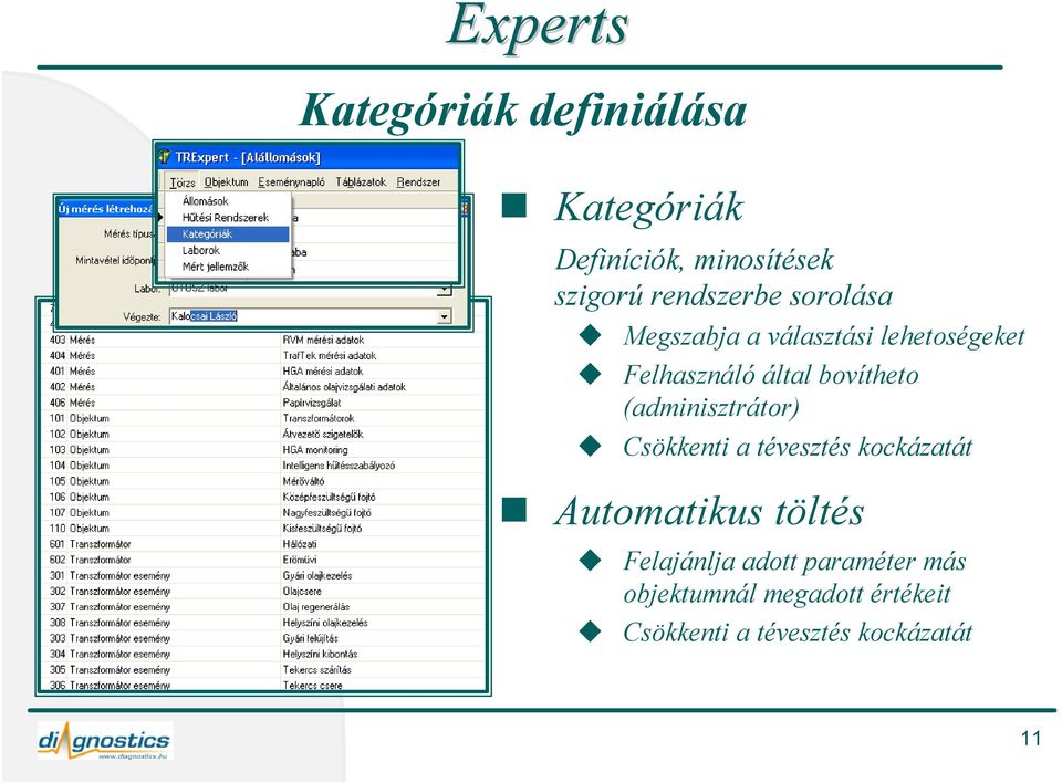 (adminisztrátor) Csökkenti a tévesztés kockázatát Automatikus töltés