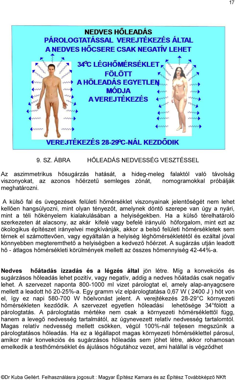 A külső fal és üvegezések felületi hőmérséklet viszonyainak jelentőségét nem lehet kellően hangsúlyozni, mint olyan tényezőt, amelynek döntő szerepe van úgy a nyári, mint a téli hőkényelem