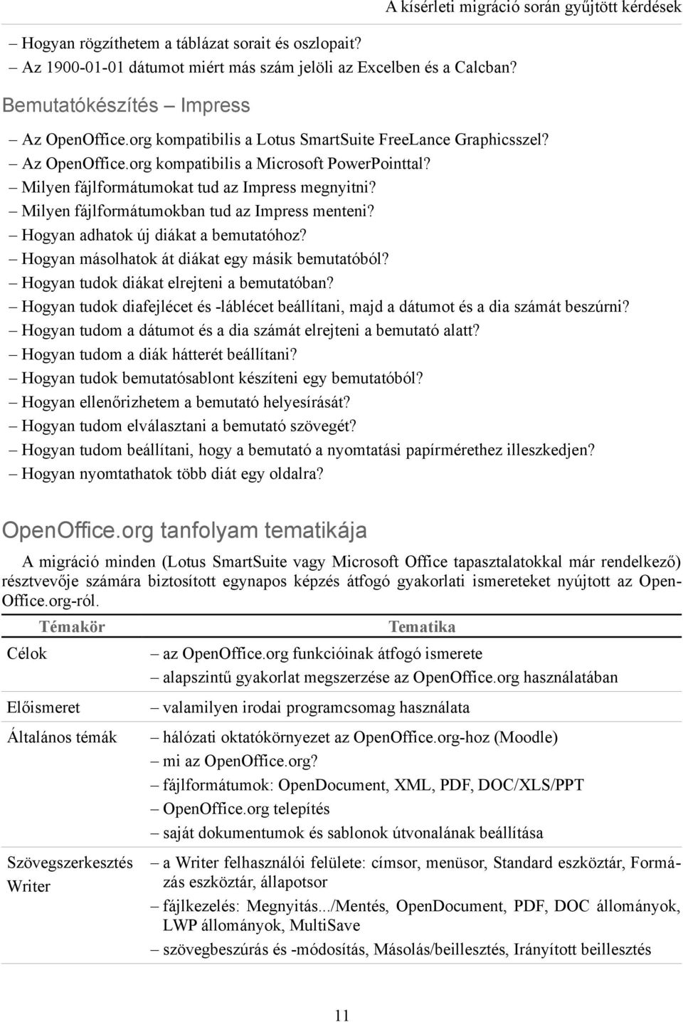 Milyen fájlformátumokat tud az Impress megnyitni? Milyen fájlformátumokban tud az Impress menteni? Hogyan adhatok új diákat a bemutatóhoz? Hogyan másolhatok át diákat egy másik bemutatóból?