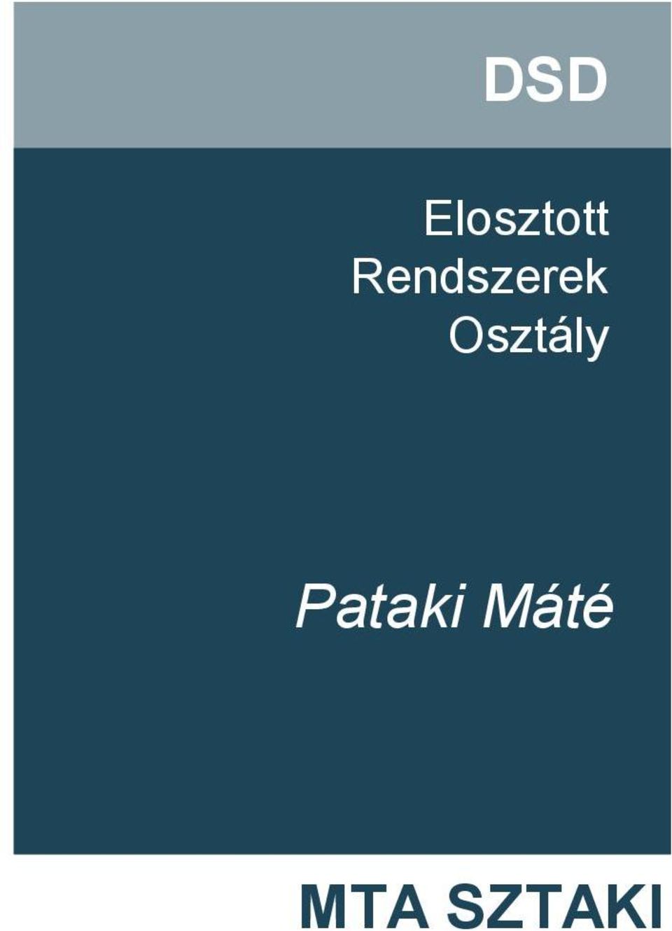 Osztály