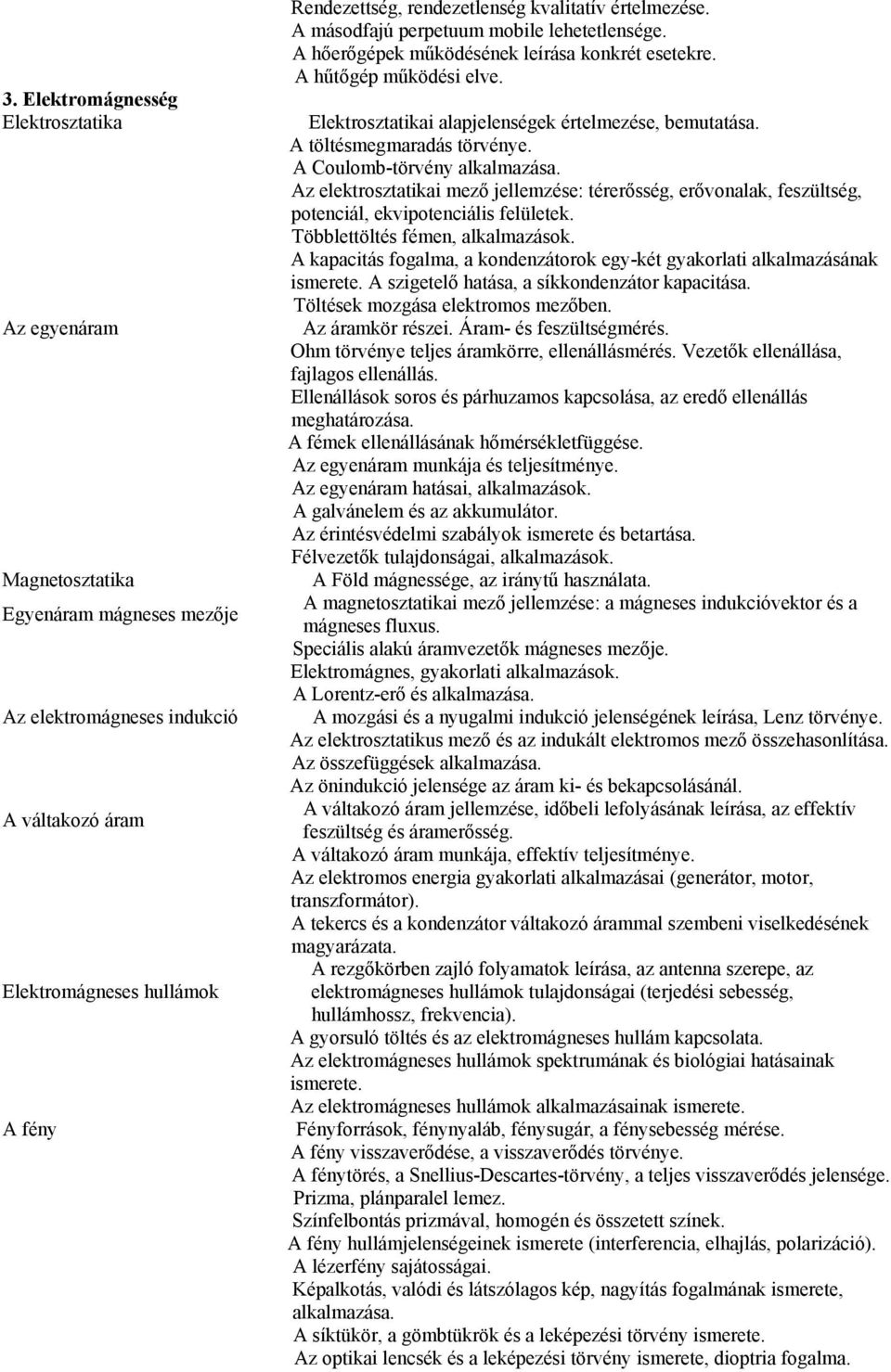 Elektrosztatikai alapjelenségek értelmezése, bemutatása. A töltésmegmaradás törvénye. A Coulomb-törvény alkalmazása.