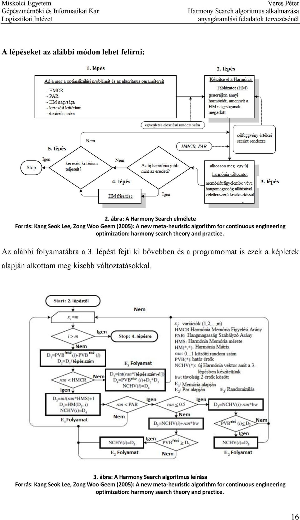 optimization: harmony search theory and practice. Az alábbi folyamatábra a 3.