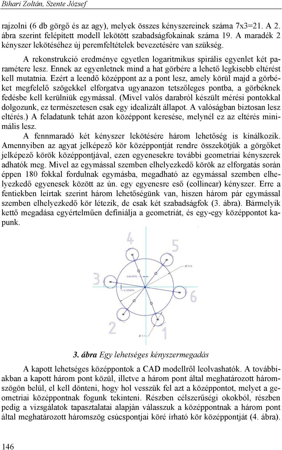 Ennek az egyenletnek mind a hat görbére a lehető legkisebb eltérést kell mutatnia.