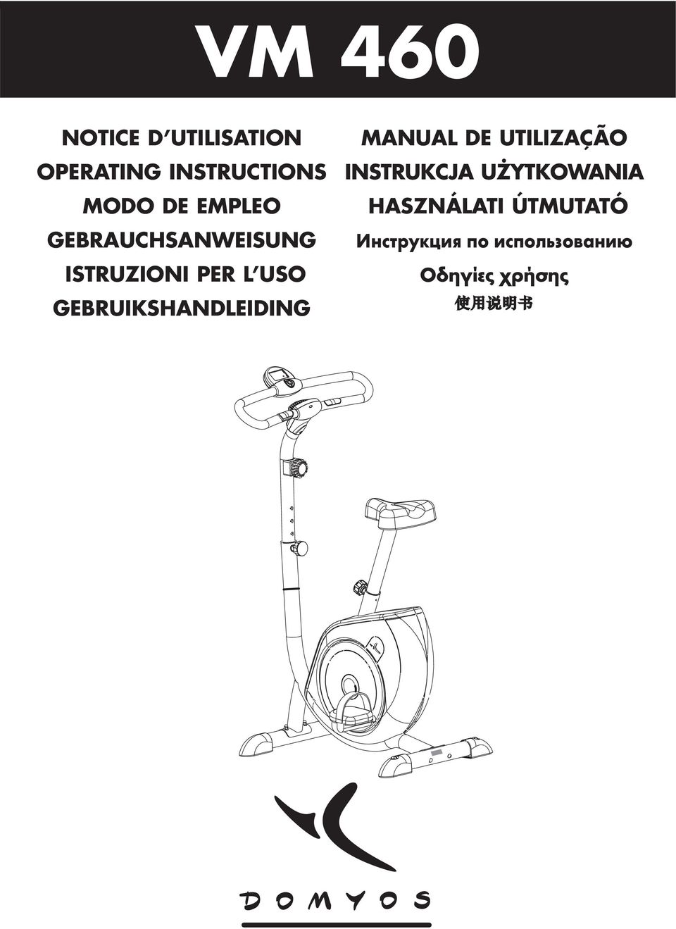 GEBRUIKSHANDLEIDING MANUAL DE UTILIZAÇÃO INSTRUKCJA