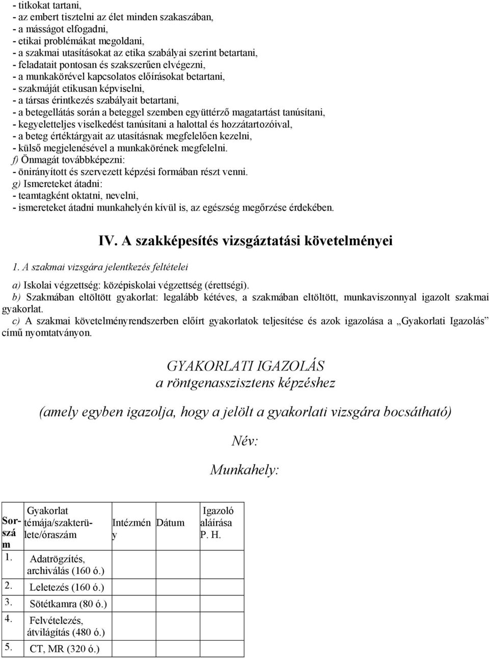 beteggel szemben együttérző magatartást tanúsítani, - kegyeletteljes viselkedést tanúsítani a halottal és hozzátartozóival, - a beteg értéktárgyait az utasításnak megfelelően kezelni, - külső