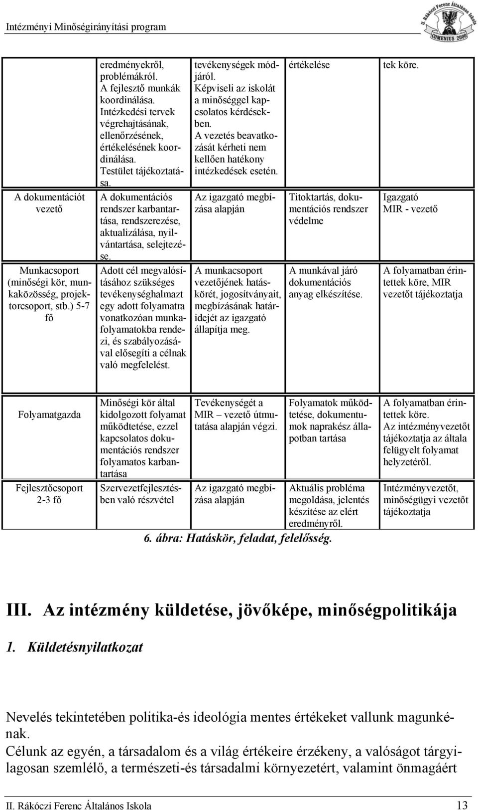 Adtt cél megvalósításáhz szükséges tevékenységhalmazt egy adtt flyamatra vnatkzóan munkaflyamatkba rendezi, és szabályzásával elősegíti a célnak való megfelelést. tevékenységek módjáról.