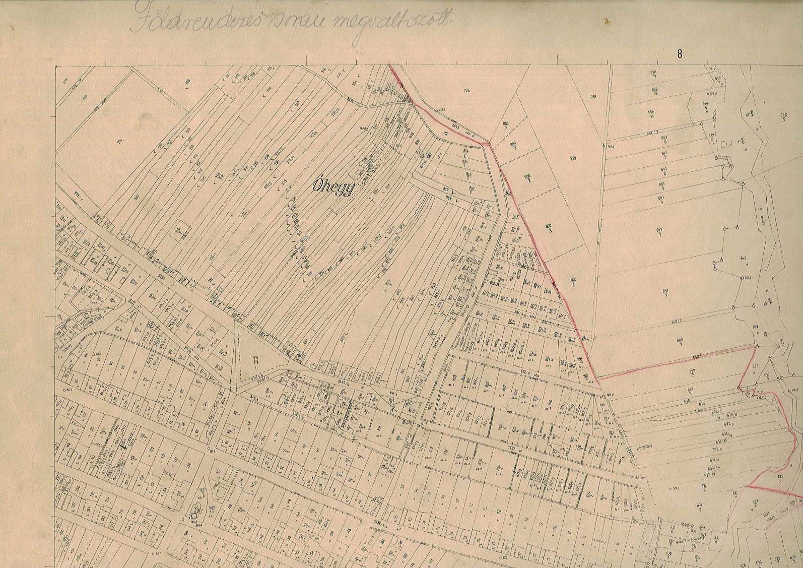 Cadastral Map of