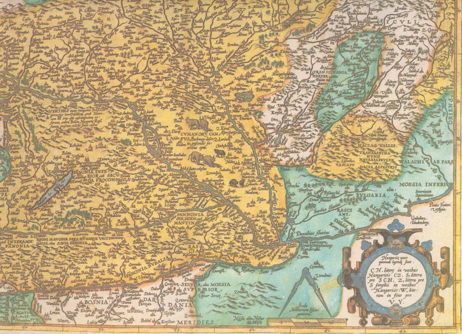 Wolfgang Lazius Map